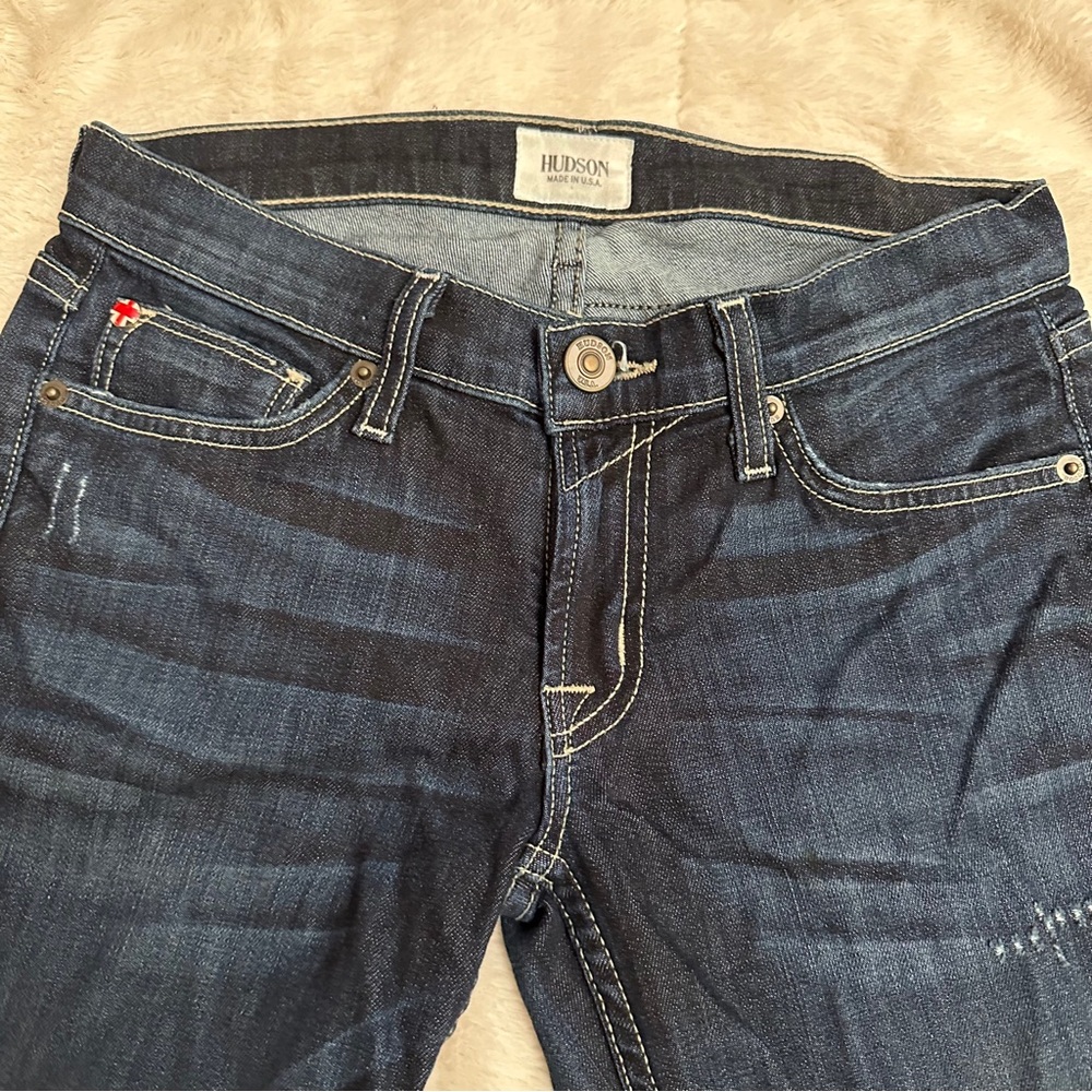 Hudson Jeans Muse Crop Skinny Jeans - Picture 2 of 10